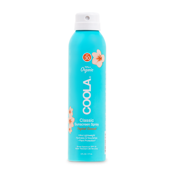 Classic Body Sunscreen Spray SPF 30 - Tropical Coconut 6oz